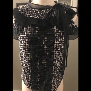 OSCAR DE LA RENTA -Silk Blouse